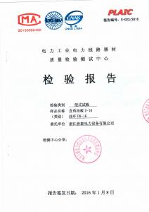 产品检验报告