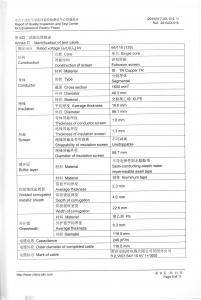 产品检验报告