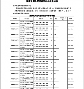 国网中标