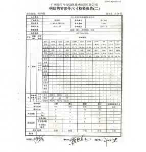 产品检验报告