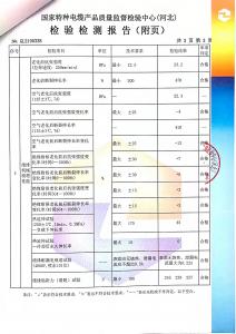 产品检验报告