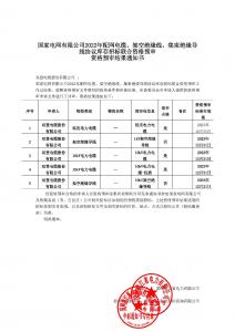 国网入围