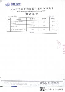 产品检验报告