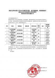 国网入围