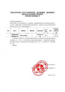 国网入围