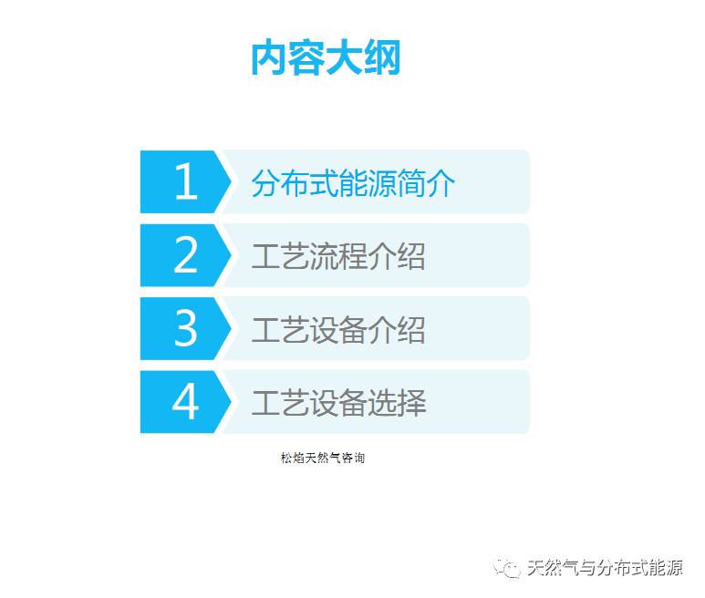 导读：本文全面的介绍了分布式能源中天然气分布式的基本情况还有一些工艺设备的介绍，为从事天然气分布式能源的工作者提供了很好的基础知识介绍。







