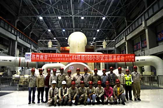 國投湄洲灣第二發(fā)電廠4號(hào)機(jī)組圓滿移交生產(chǎn)2017年7月20日21時(shí)，江蘇省電力建設(shè)第三工程公司承建的國投湄洲灣第二發(fā)電廠2×1000MW機(jī)組工程4號(hào)機(jī)組一次通過168小時(shí)滿負(fù)荷試運(yùn)行移交生產(chǎn)。至此，我國投產(chǎn)1000MW超超臨界機(jī)組100臺(tái)