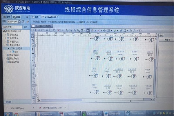                  近日，淳化分公司生技部加快了10kV各饋路理論線損的錄入步伐。理論線損是在輸送和分配電能過程中無法避免的損失,是由當時電力網的負荷情況和供電設備的參數(shù)決定的,這部分損失可以通過理論計算得出
