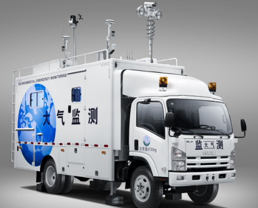 　　10月14日上午，在山西太原市万柏林区北寒社区城中村改造拆迁现场，除了3辆喷水抑尘车配合拆迁机械施工外，万柏林区环保局专门派出的大气监测车首次开到拆迁现场，实时采集拆迁范围内的各项指标，确保在拆迁施工作业中，对空气的影响减到最低程度。  (图片来自网络，侵删) 　　从外表来看，这辆大气监测车除了车顶上的三四台直立仪器之外，与普通小轿车无异