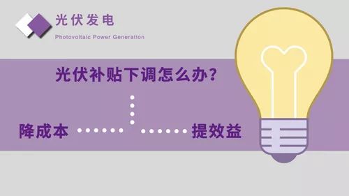 
	　　自工信部透露，光伏补贴或将逐步下调，关于产业将何去何从的话题冒了头，热度不减。实际上，光伏发电行业作为新能源行业的分支，摆脱对补贴的依赖性是大势所趋，区别只在于时间的不同