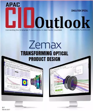 
            	卓立汉光从2015 年起正式代理美国Zemax 的光学设计软件，卓立汉光将为您提供更专业、更周到的服务，并可提供“软件+（免费）培训+ 硬件”的全套解决方案。近日，Zemax 被 IT 企业联盟杂志 APAC CIOoutlook 评选为“25家最佳仿真方案提供商”，相关报道将会作为封面故事出现在其年度版的仿真解决方案杂志中