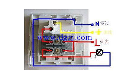 
        	電燈開關(guān)怎么接?家用電燈開關(guān)接線圖 
1、電源火線要接進(jìn)一個(gè)開關(guān)的L，再把所有L串連起來。零線要全部接在一起
