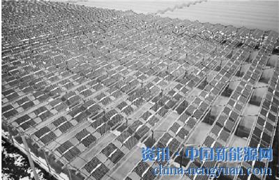                                                                                                                                                 
	圖為1月28日航拍的江蘇省南通市首個(gè)光伏生態(tài)農(nóng)業(yè)大棚示范項(xiàng)目。

	　　該生態(tài)農(nóng)業(yè)光伏大棚示范項(xiàng)目裝機(jī)容量814.2KW，在占地約1.2萬(wàn)平方米的農(nóng)田內(nèi)架設(shè)4.855米高的鋼結(jié)構(gòu)，頂部安裝2760塊295wp的單晶硅光