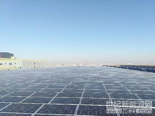 1月30日，中国能建西北电建以“项目开发+EPC+并网验收”模式承建的山东昊华沐光20兆瓦屋顶分布式光伏发电项目顺利并网发电。

项目于2017年11月4日浇筑第一罐混凝土，施工工程量大，工期紧张，项目部上下齐心协力，分工明确，攻坚克难