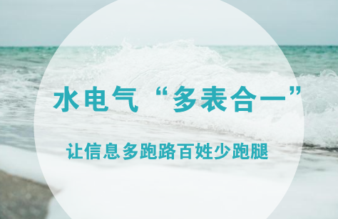 　　長期以來，社會上沒有建立一個電、水、氣表數(shù)據(jù)集中整合的公用數(shù)據(jù)平臺，面臨著諸多弊端，如百姓生活交費需要跑不同的企業(yè)、多家營業(yè)廳，極其不便；水電氣企業(yè)各自管理計量抄集工作，資源分散浪費；政府部門對終端能源消耗情況難以準確、及時掌握等等。  　　因此，推進“多表合一”采集建設(shè)，構(gòu)建社會公用事業(yè)終端能源數(shù)據(jù)采集與分析平臺，符合政府及社會各界的共同期望