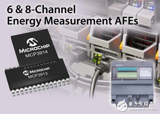 
												
												
	　　全球领先的整合单片机、混合信号、模拟器件和闪存专利解决方案的供应商——Microchip Technology Inc.（美国微芯科技公司）宣布推出具备业界精度领先的新一代电能计量模拟前端（AFE）产品。全新的MCP3913和MCP3914分别集成了6和8个24位Δ-Σ 模数转换器（ADC），具备94.5 dB的SINAD、-106.5 dB的THD和112 dB的SFDR，适用于高精度信号采集和更