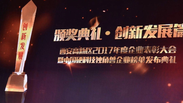 　　【中国仪表网 仪表企业】4月20日下午，西安高新区2017年度企业表彰大会在高新会议中心千人会堂隆重举行，市委常委、高新区党工委书记、航天基地党工委书记钟洪江、高新区管委会主任杨仁华以及王斌、王宽让、杨念田、史康度、贾长舜、李亚红等高新区领导出席大会并为获奖企业代表颁奖。会上，定华电子(股票代码：837793)与中国西电集团、中船重工705所等14家知名科技企业一起，荣获“西安高新区自主创新示范单位” 