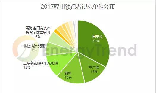 原标题：2017年度光伏领跑者基地分析：单晶超过80% 双面技术占比约50%            2017年度的应用领跑者基地已经完成竞标，记者盘整竞标结果后发现，不仅单晶仍占有绝对优势，双面发电技术亦超过五成。双面发电技术将因应用领跑者而加速市场化进展