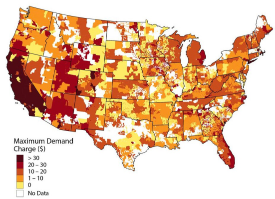 原标题：美国光伏+储能市场潜在需求丰富且多样化            美国国家可再生能源实验室(NREL)和清洁能源集团(CEG)发布的一份报告调查了美国用户侧电池储能潜在市场的需求。这项调查研究表明，美国各州的商业客户中，有25%以上的客户通过与太阳能发电系统一起部署电池存储系统进一步降低电力成本