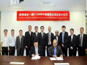 
	
                    
	【电缆网讯】近日，中国能建旗下葛洲坝集团与沙特ACWA电力公司和韩国泰光电力公司在迪拜签署了越南南定2×600MW燃煤电站项目EPC合同。

	

	据悉，越南南定2×600MW燃煤电站项目位于越南南定省海后区，距离首都河内约100公里