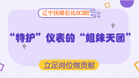 　　【中国仪表网 仪表人物】辽宁抚顺石化工建一公司仪表车间DCS班母亲节仍在工作，针对抚顺石化烯烃厂270个机柜，186个操作站，130个控制器等巡检、排查……  　　周而复始的工作，她们却碰撞出了激情。继2014年荣获集团公司“青年文明号”后，近年来，DCS班累计攻克技术难题80余项，提高经济效益近千万元