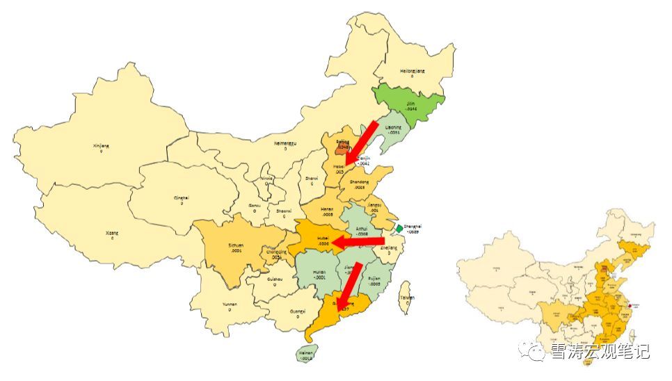 原標題：中國產(chǎn)業(yè)大遷移【智慧工廠】              中國產(chǎn)業(yè)大遷移并沒有發(fā)生在傳統(tǒng)產(chǎn)業(yè)，而是發(fā)生在新興產(chǎn)業(yè)。傳統(tǒng)制造在出清過程中向低成本、高效率地區(qū)集聚