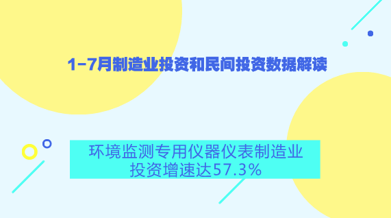 　　【中國儀表網(wǎng) 儀表市場(chǎng)】近日，國家統(tǒng)計(jì)局投資司高級(jí)統(tǒng)計(jì)師王寶濱解讀了2018年1-7月份投資數(shù)據(jù)。1-7月份，全國完成固定資產(chǎn)投資(不含農(nóng)戶)355798億元，同比增長(zhǎng)5.5%
