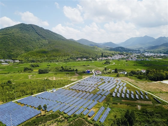                                         
	

	　　8月15日，石臺縣小河鎮(zhèn)樟村扶貧集中式光伏電站項目(航拍)。

	　　該項目是小河鎮(zhèn)最大的光伏扶貧產業(yè)項目，坐落于小河鎮(zhèn)樟村村中組，計劃投資600萬元，占地面積30畝，分三期建設，其中一期849千瓦光伏電站于2017年6月份完成建設實現(xiàn)并網發(fā)電，為283戶“三無”貧困戶實現(xiàn)年增收2000元