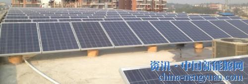                                                                                                                                                                     
	　　春光明媚的南昌，在一些小區(qū)樓頂，總能看到一個(gè)個(gè)“屋頂電站”的身影，反射著燦爛的陽(yáng)光。

	　　在行業(yè)人士看來(lái)，光伏行業(yè)意料中的“靴子&rd