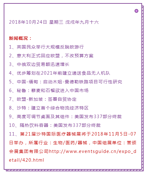 原標(biāo)題：【新聞】英國(guó)、意大利、緬甸、秘魯、沙特建立首個(gè)綜合……              英國(guó)民眾舉行大規(guī)模反脫歐游行 英國(guó)反脫歐民眾近日上街進(jìn)行反脫歐游行，游行人群擠爆倫敦中心區(qū)的國(guó)會(huì)大廈威斯敏斯特宮，抗議群眾揮舞歐盟旗幟，高舉“脫歐一派胡言”等標(biāo)語，要求針對(duì)英國(guó)脫歐最終協(xié)議舉行另一場(chǎng)公投。主辦單位表示，此場(chǎng)游行人數(shù)達(dá)75萬人